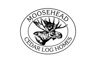MOOSEHEAD CEDAR LOG HOMES logo