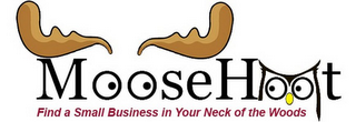MOOSEHOOT FIND A SMALL BUSINESS IN YOUR NECK OF THE WOODS logo