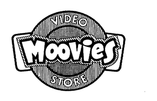 MOOVIES VIDEO STORE logo