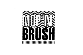 MOP 'N' BRUSH logo