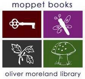 MOPPET BOOKS OLIVER MORELAND LIBRARY logo