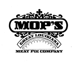 MOP'S GREAT LOUISIANA MEAT PIE COMPANY logo