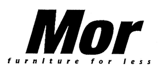 MOR FURNITURE FOR LESS logo