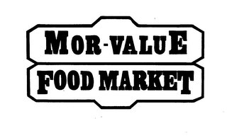 MOR-VALUE FOOD MARKET logo