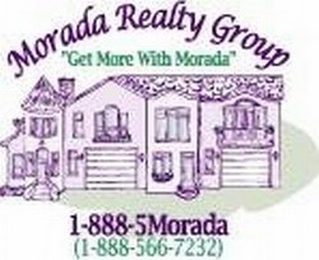 MORADA REALTY GROUP "GET MORE WITH MORADA" logo