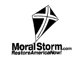 MORALSTORM.COM RESTOREAMERICANOW! logo