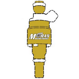 MORAN RACING ENGINES WITH A TURBO AS THE O logo