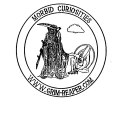 MORBID CURIOSITIES WWW.GRIM-REAPER.COM logo