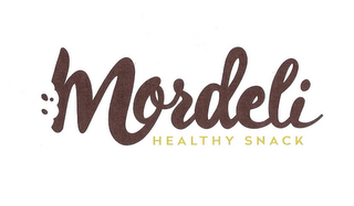 MORDELI HEALTHY SNACK logo