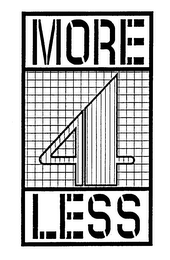 MORE 4 LESS logo