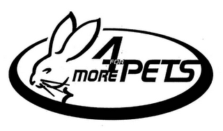 MORE 4FOR PETS logo