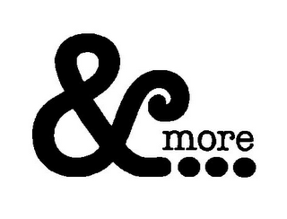 & MORE... logo