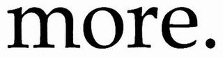 MORE. logo