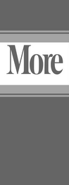 MORE logo