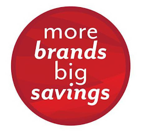 MORE BRANDS BIG SAVINGS logo