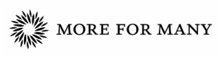 MORE FOR MANY logo