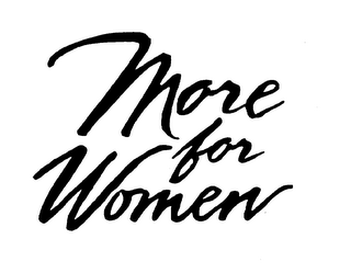 MORE FOR WOMEN logo