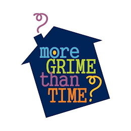 MORE GRIME THAN TIME? logo