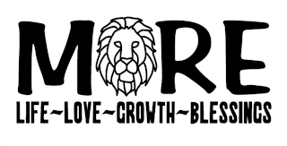MORE LIFE LOVE GROWTH BLESSINGS logo