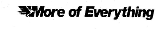 MORE OF EVERYTHING logo