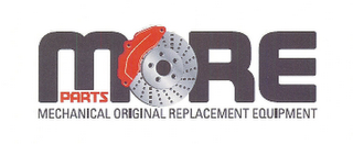 MORE PARTS MECHANICAL ORIGINAL REPLACEMENT EQUIPMENT logo
