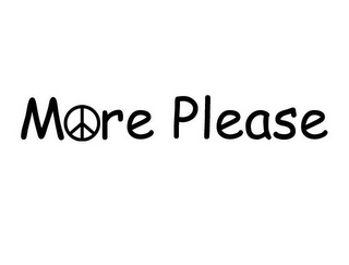 MORE PLEASE logo