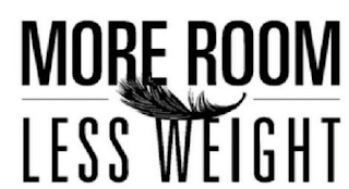 MORE ROOM LESS WEIGHT logo