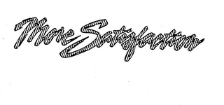 MORE SATISFACTION logo