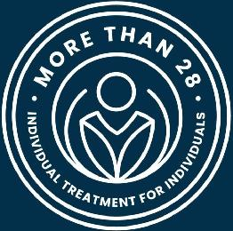 • MORE THAN 28 • INDIVIDUAL TREATMENT FOR INDIVIDUALS logo