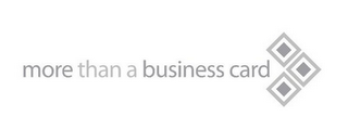 MORE THAN A BUSINESS CARD logo