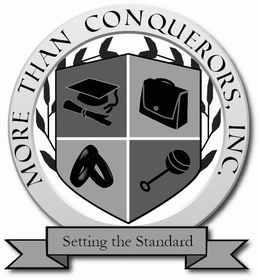 MORE THAN CONQUEROR'S INC. SETTING THE STANDARD logo