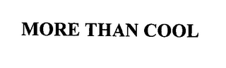 MORE THAN COOL logo
