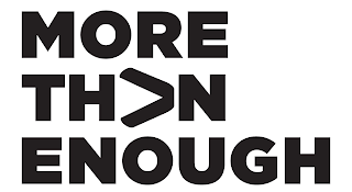 MORE THAN ENOUGH logo