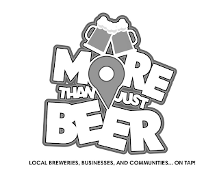 MORE THAN JUST BEER LOCAL BREWERIES, BUSINESSES, AND COMMUNITIES...ON TAP! logo