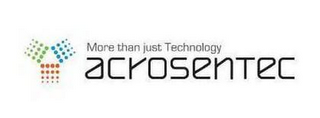 MORE THAN JUST TECHNOLOGY ACROSENTEC logo