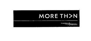MORE TH>N & NAVIGATOR DEVICE logo