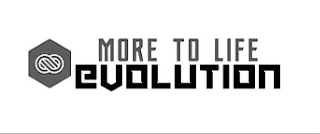 MORE TO LIFE EVOLUTION logo