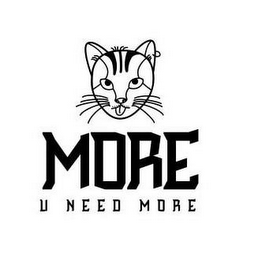 MORE U NEED MORE logo