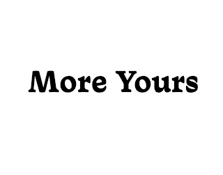 MORE YOURS logo