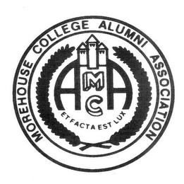 MOREHOUSE COLLEGE ALUMNI ASSOCIATION M C A A ET FACTA EST LUX logo
