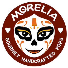 MORELIA GOURMET HANDCRAFTED POPS logo