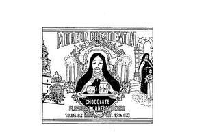MORELIA PRESIDENTIAL CHOCOLATE FLAVORED CONFECTIONERY 10.1 1/4 OZ BARS (NET WT. 12 1/2 OZ) logo