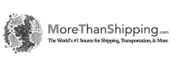 MORETHANSHIPPING.COM THE WORLD'S #1 SOURCE FOR SHIPPING, TRANSPORTATION, & MORE logo
