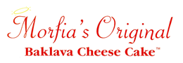 MORFIA'S ORIGINAL BAKLAVA CHEESE CAKE logo