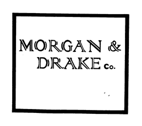 MORGAN & DRAKE CO. logo
