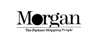 MORGAN THE PARTNER SHIPPING PEOPLE logo
