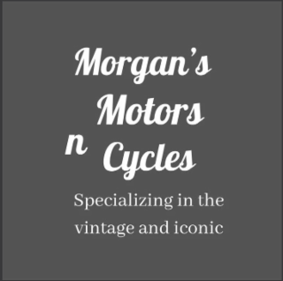 MORGAN'S N CYCLES MOTORS SPECIALIZING IN THE VINTAGE AND ICONIC logo