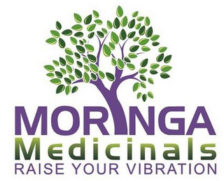 MORINGA MEDICINALS RAISE YOUR VIBRATION logo