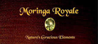 MORINGA ROYALE NATURE'S GRACIOUS ELEMENTS logo