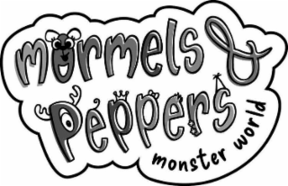 MORMELS & PEPPERS MONSTER WORLD logo